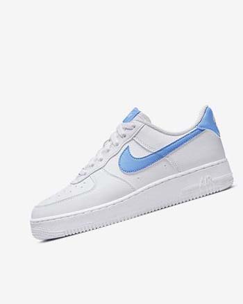Nike Air Force 1 '07 Next Nature Blancos Metal Plateados Azules | MX 2988